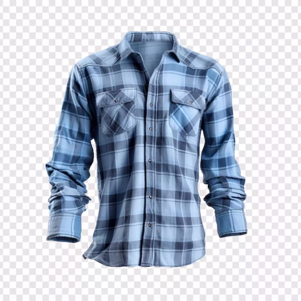 Check Shirt Blue