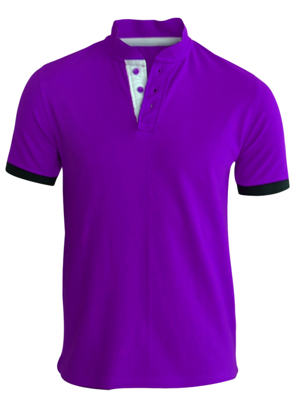 Men T Shirt Purple
